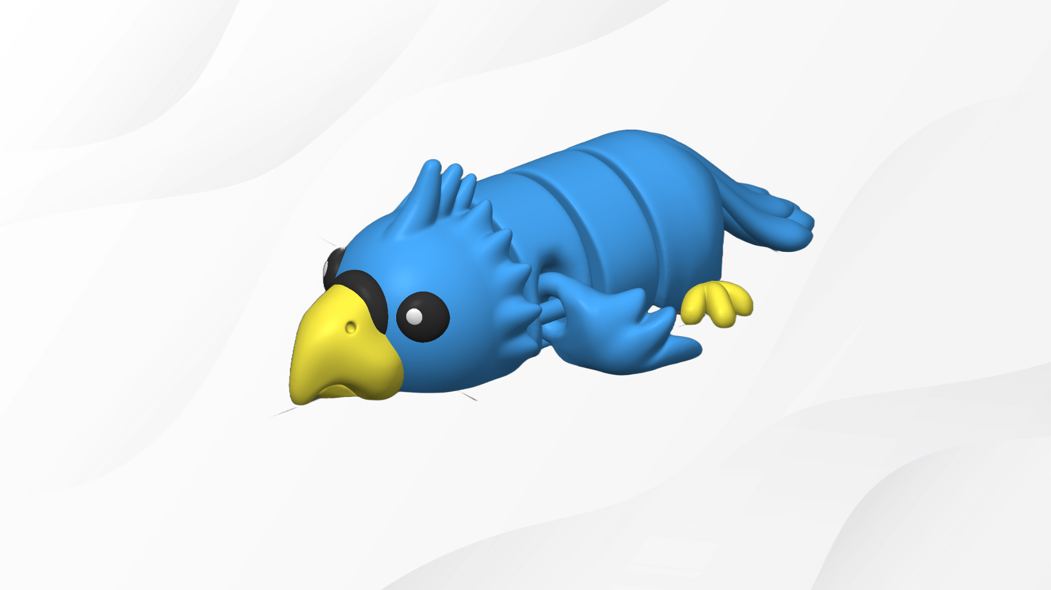 Tiko de Papegaai — render 2